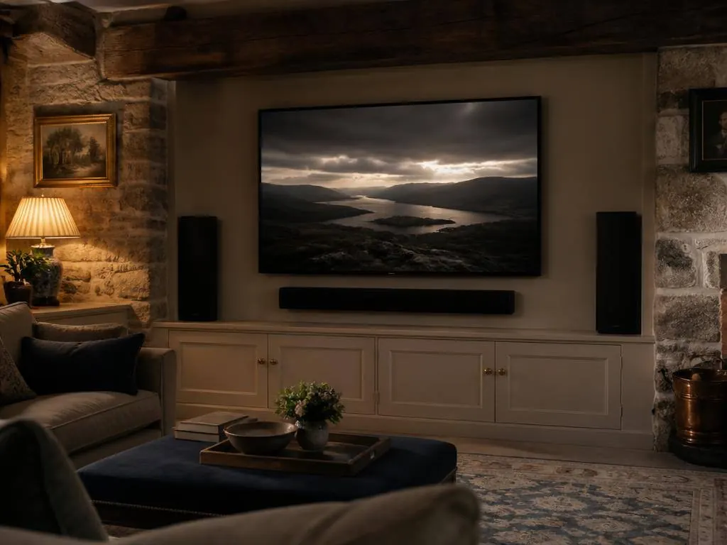 Home cinema and sound system